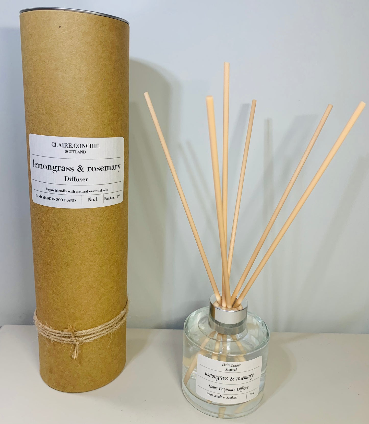 Lemongrass & Rosemary Diffuser with Essential Oils
