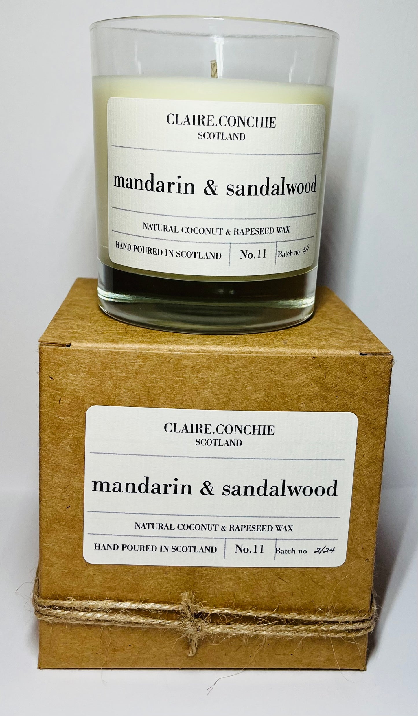 Mandarin & Sandalwood Candle