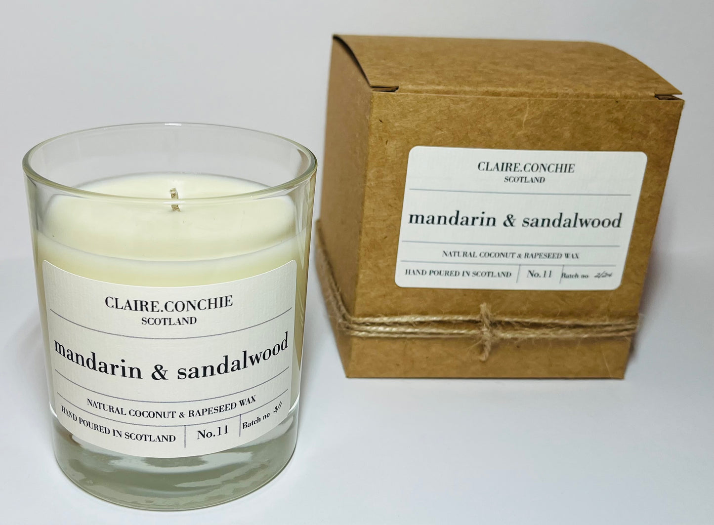 Mandarin & Sandalwood Candle