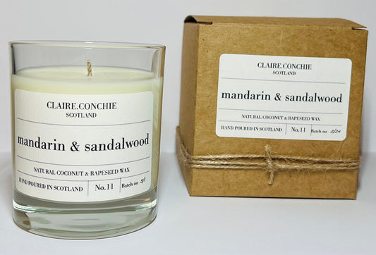 Mandarin & Sandalwood Candle