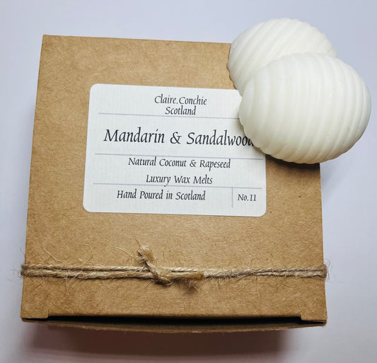 Mandarin & Sandalwood Wax Melts