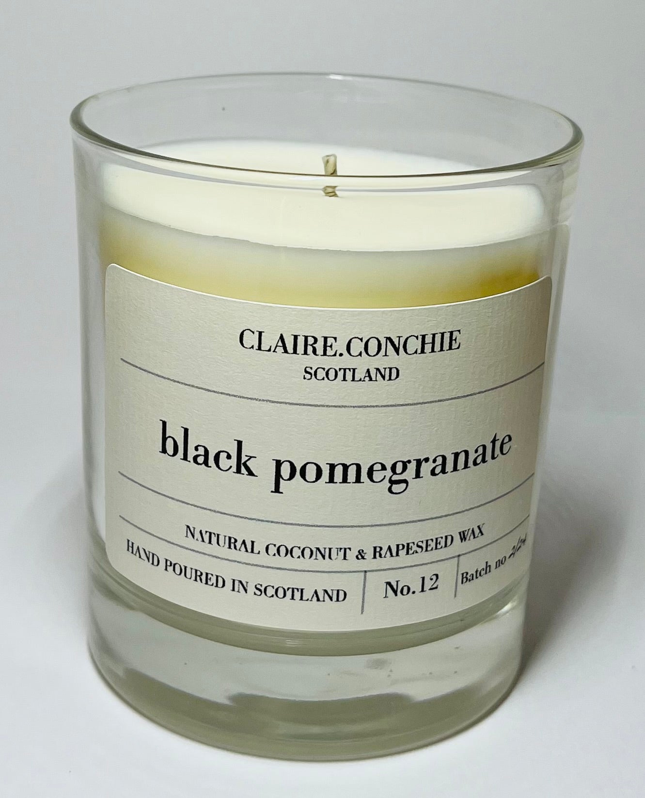 Black Pomegranate Candle