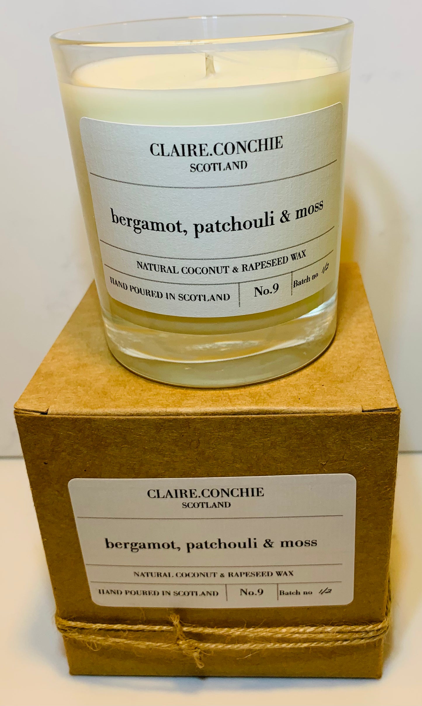 Bergamot, Patchouli & Moss Candle