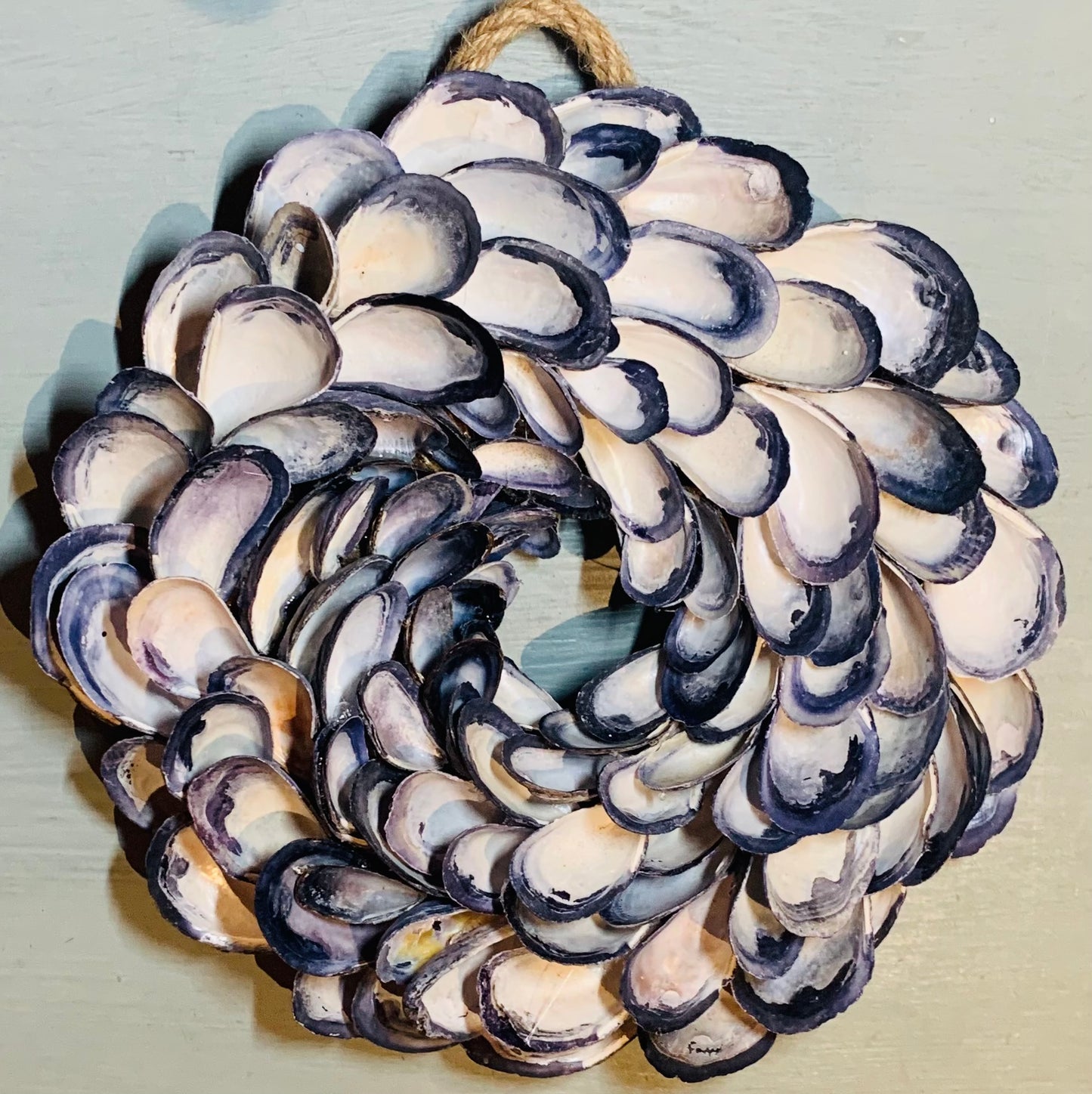 Mussel Shell Wreath