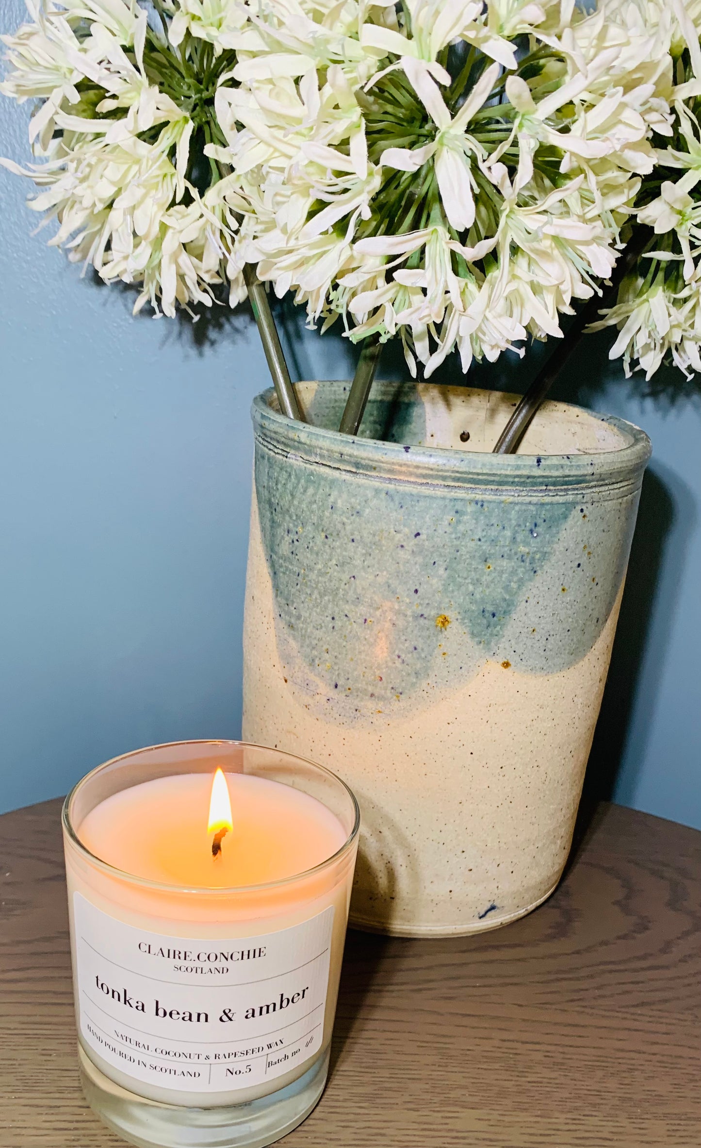 Tonka Bean & Amber Candle