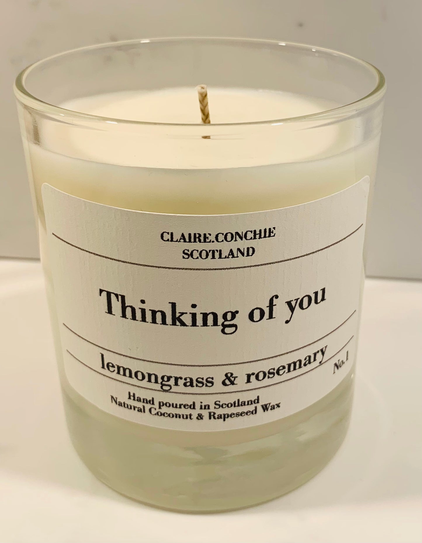 Personalised Candle